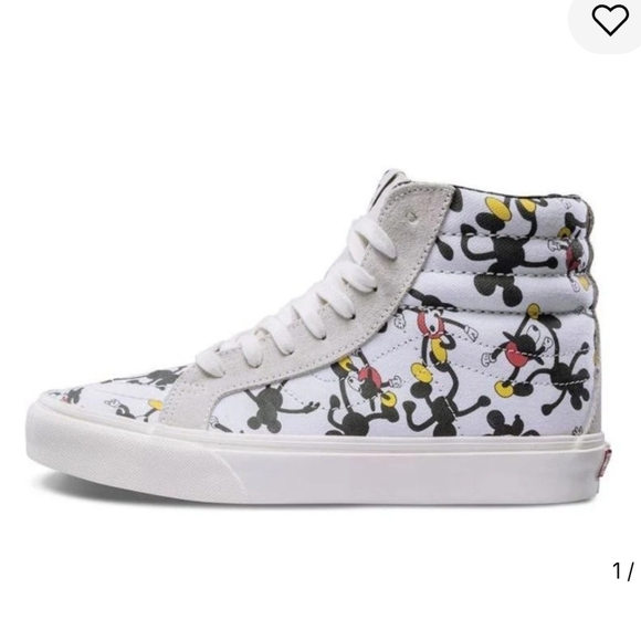 Vans Shoes - Vans Disney x Geoff McFetridge x Sk8-Hi 'Mickey's 90th' sneaker